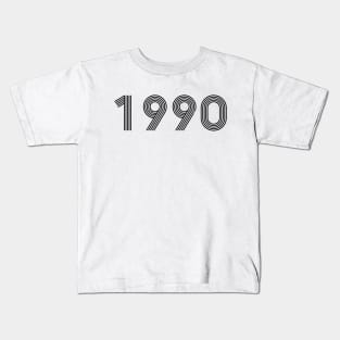 Year 1990 - Born in the 90s - Black Kids T-Shirt